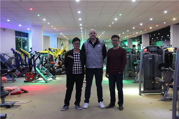 瑞典客戶采購健身器材