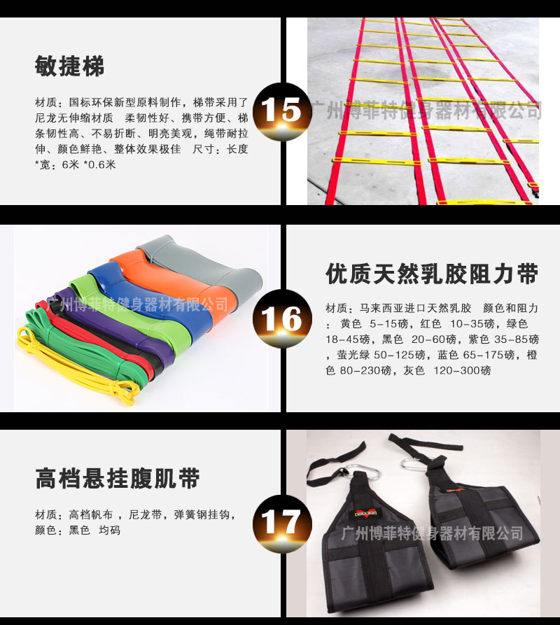 博菲特健身房設備