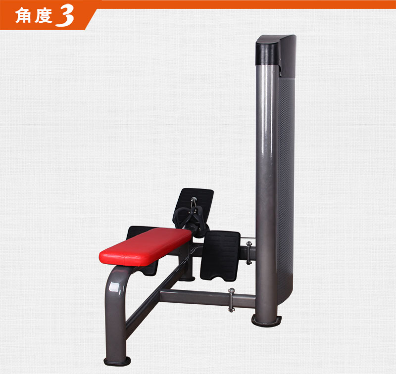 坐姿劃船拉背訓練器